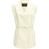 Vesta Fabiana Filippi Belted ecru