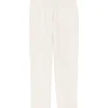 Pantaloni AMI Paris Elasticated Waist alb