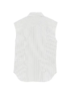 Alternative view of Camasa Juun.J Striped Sleeveless alb