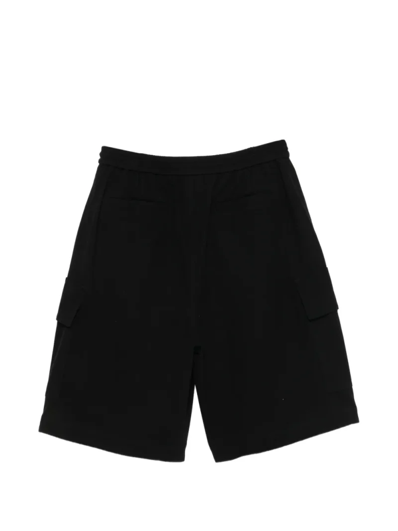 Alternative view of Pantaloni scurti Juun.J Drawstring Pocket negru