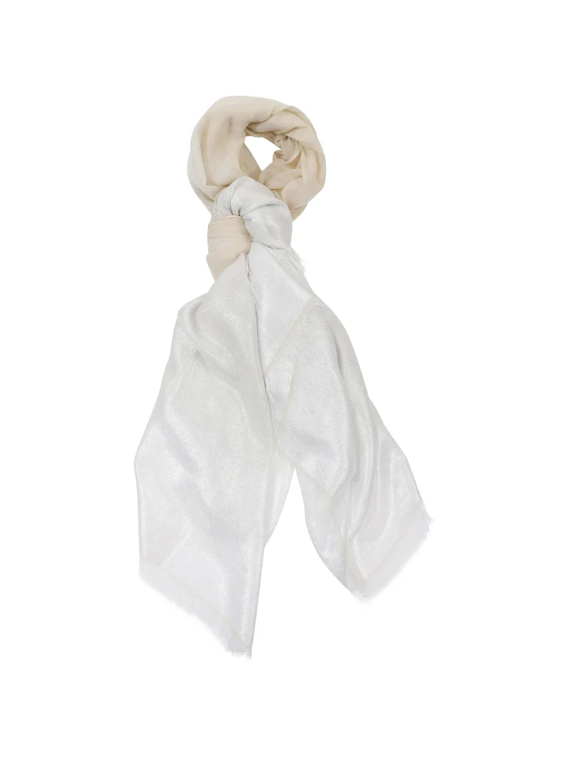 Esarfa Peserico fringed-edge bej