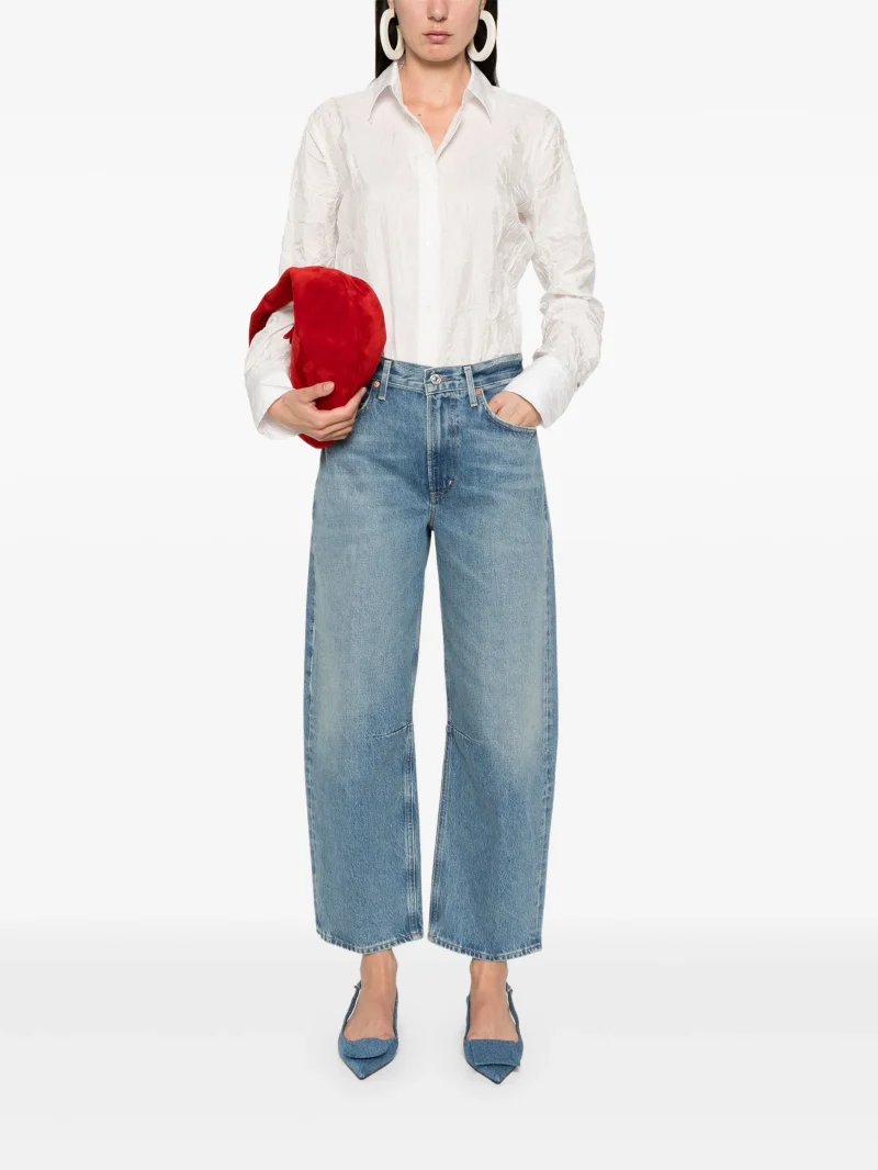 Alternative view of Jeans Citizens Of Humanity Miro high-rise albastru