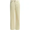 Jeans Golden Goose Melody straight-leg crem