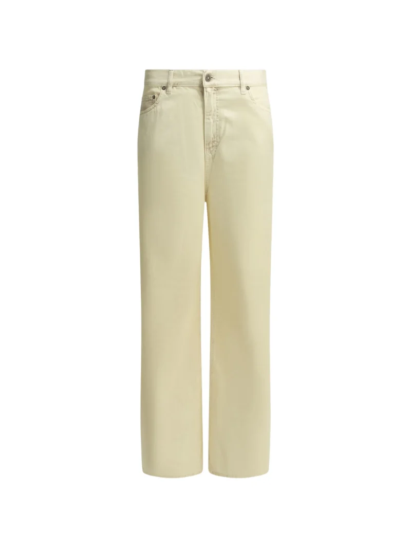 Jeans Golden Goose Melody straight-leg crem