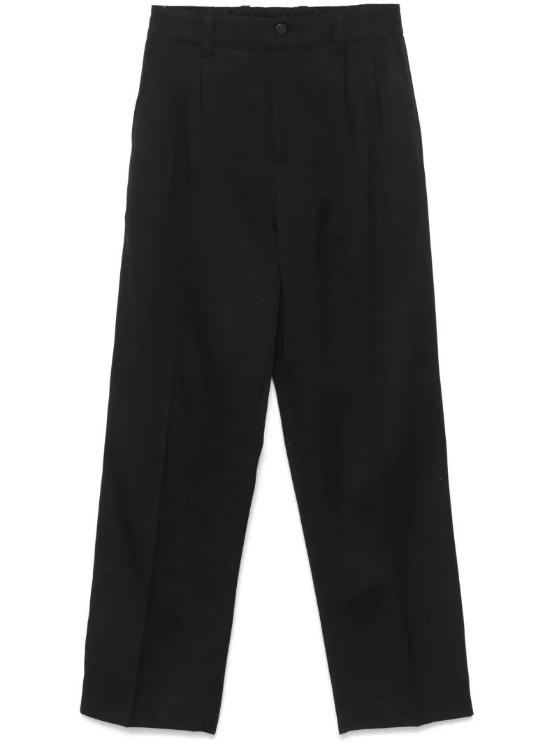 Pantaloni Golden Goose virgin wool negru