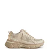 Sneakers Golden Goose Lightstar metallic bej