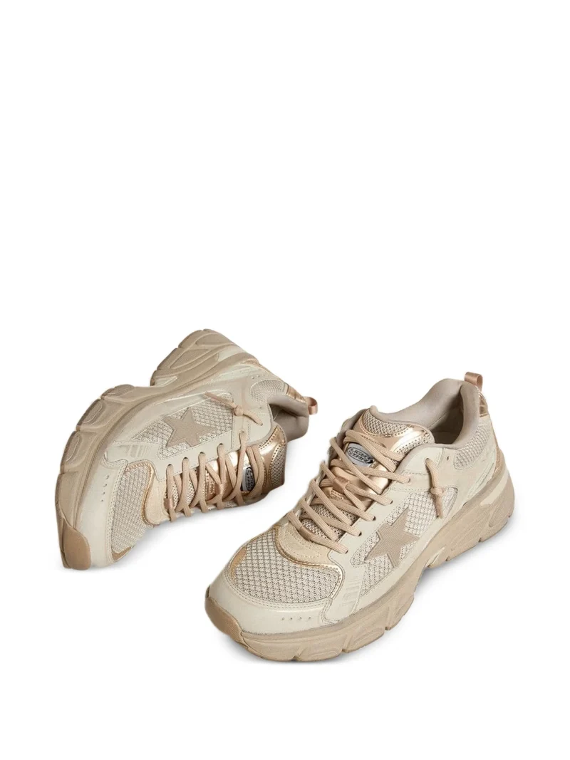 Alternative view of Sneakers Golden Goose Lightstar metallic bej