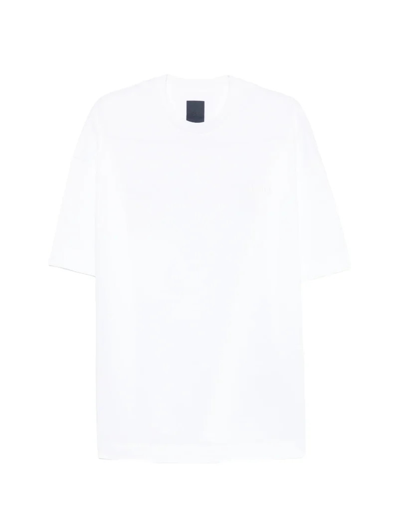 Tricou Juun.J graphic-print cotton alb