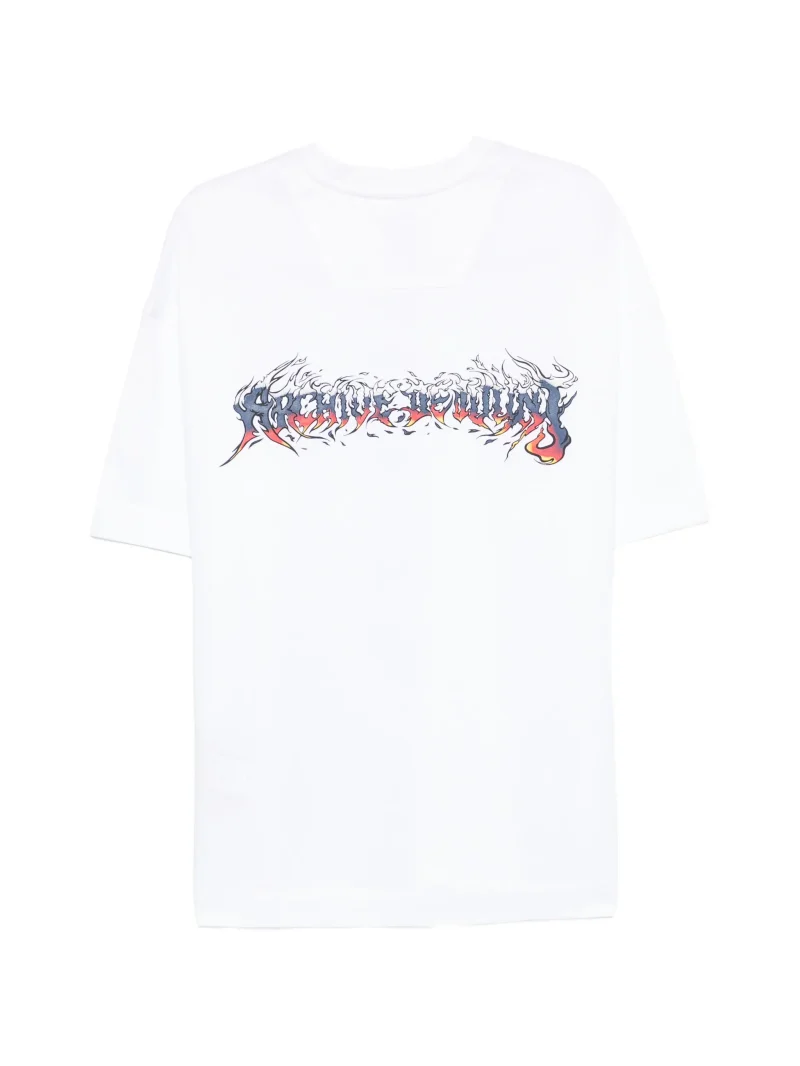 Alternative view of Tricou Juun.J graphic-print cotton alb