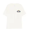 Tricou RHUDE motorsport logo-print alb