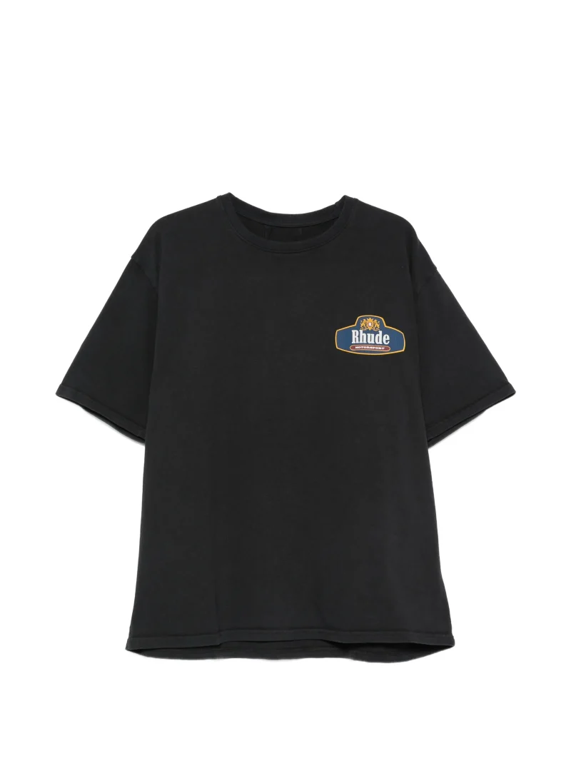 Tricou RHUDE motorsport negru