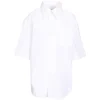 Camasa Ami Paris Patch-Pocket alb