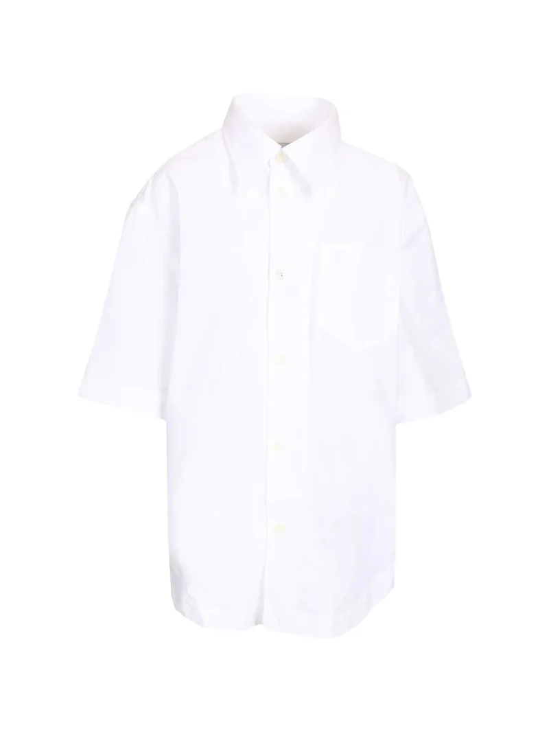 Camasa Ami Paris Patch-Pocket alb