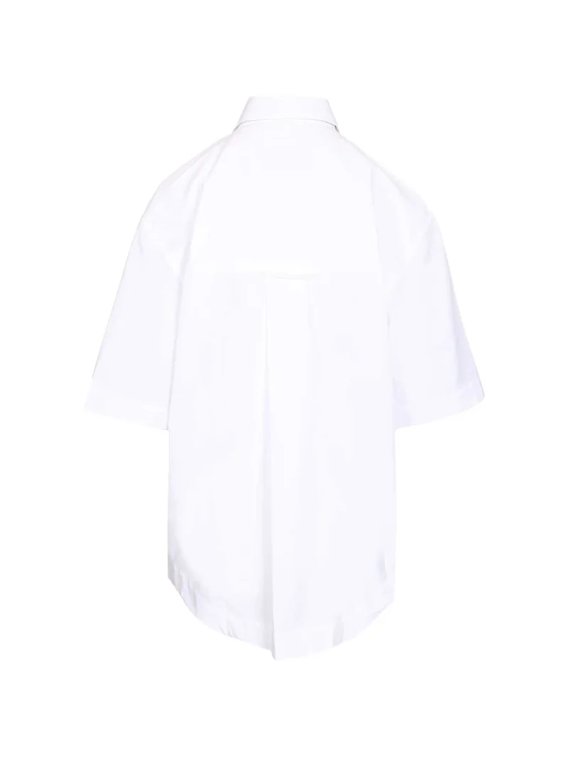 Alternative view of Camasa Ami Paris Patch-Pocket alb
