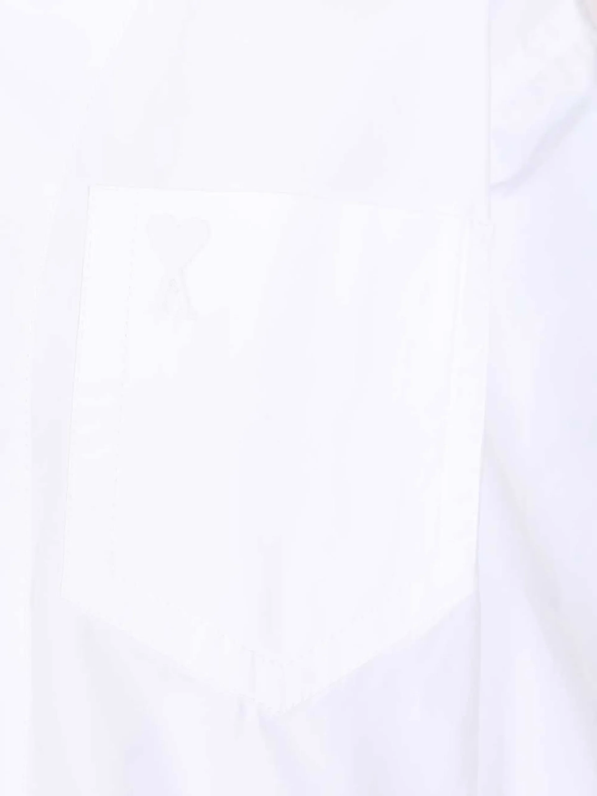 Camasa Ami Paris Patch-Pocket alb - imagine 4