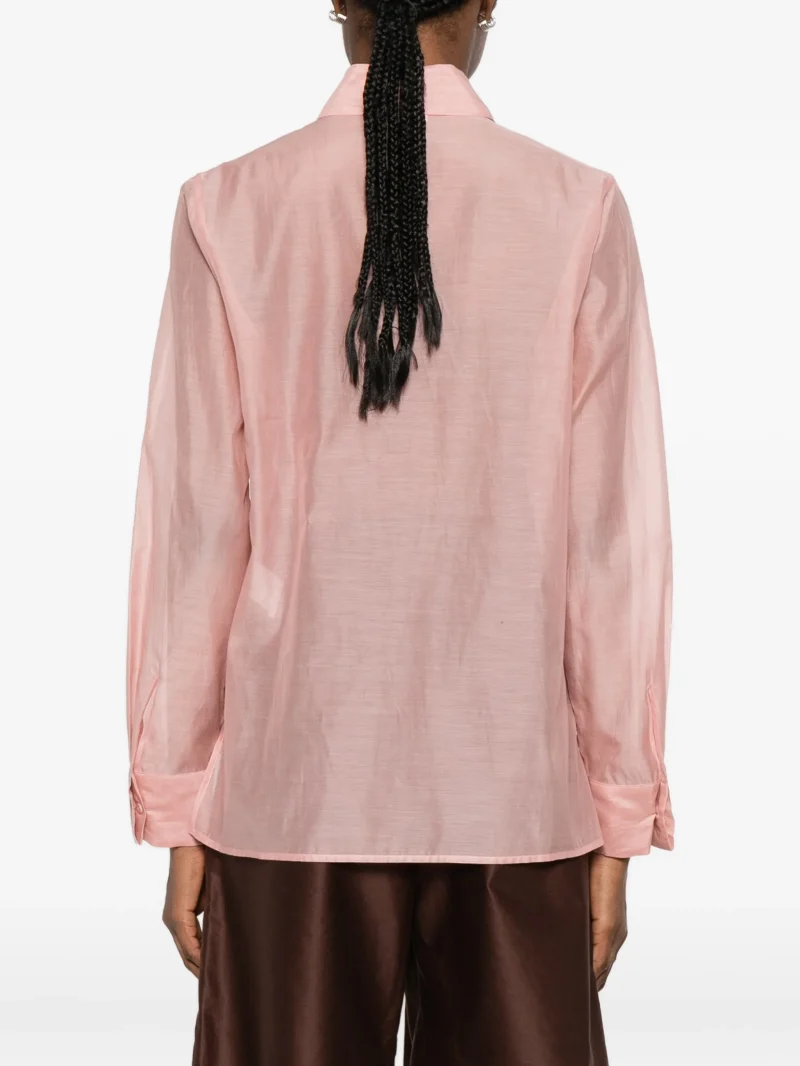 Alternative view of Camasa Peserico Button-Fastening Long-Sleeve roz