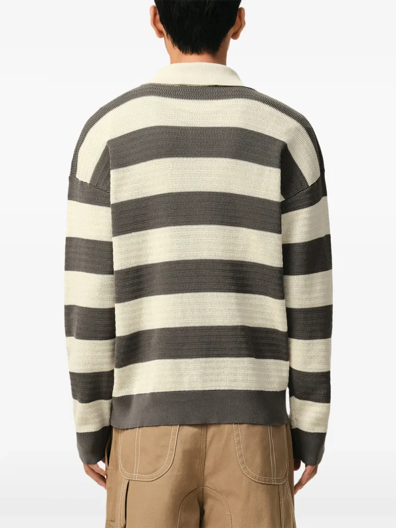 Alternative view of Cardigan AMI Paris Ami De Coeur Heart Patch gri