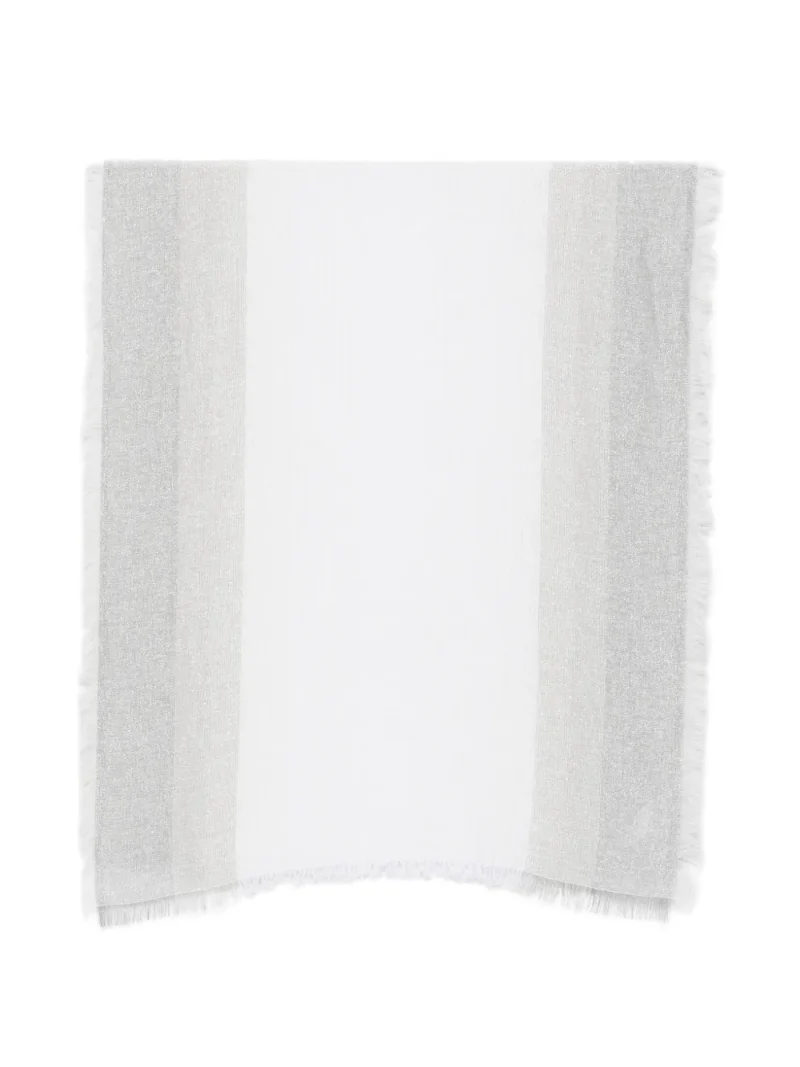 Esarfa Peserico Frayed gri