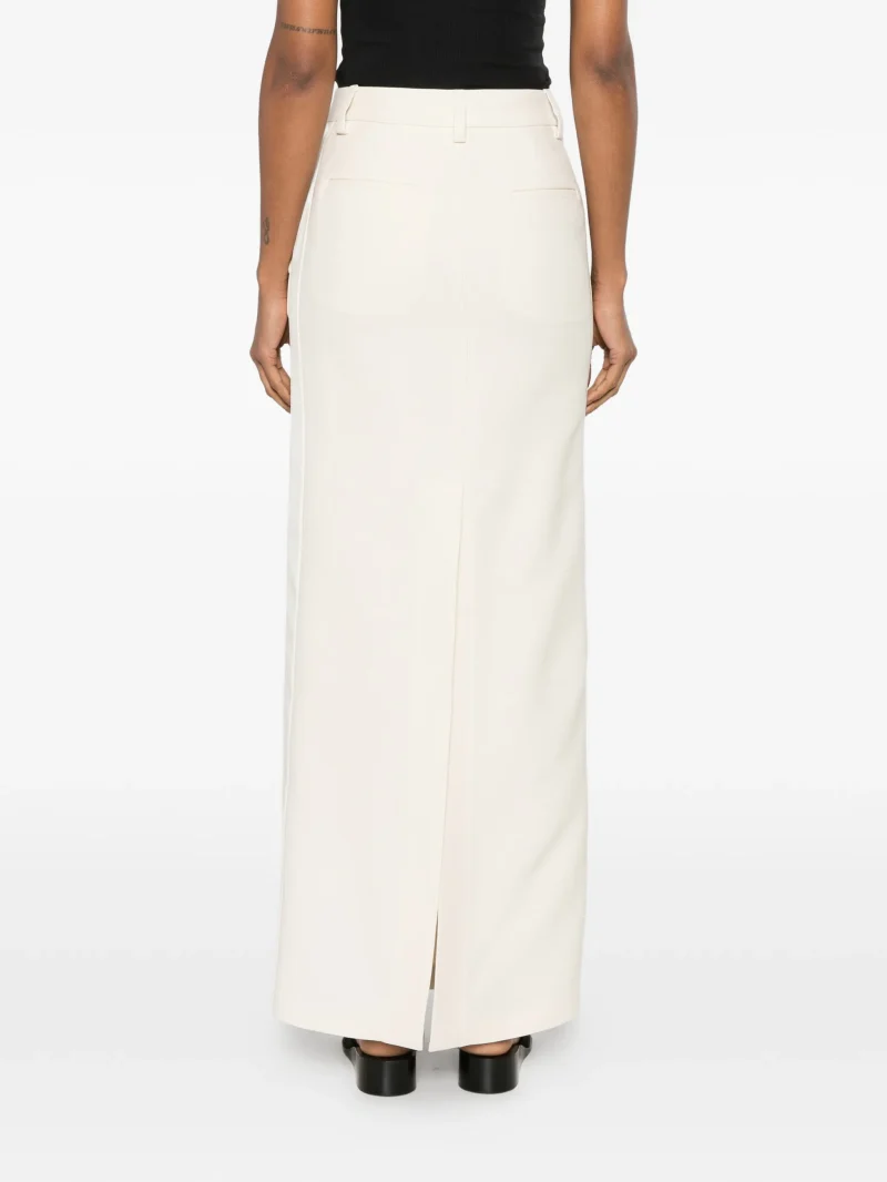Alternative view of Fusta maxi Fabiana Filippi Belt-Loop bej