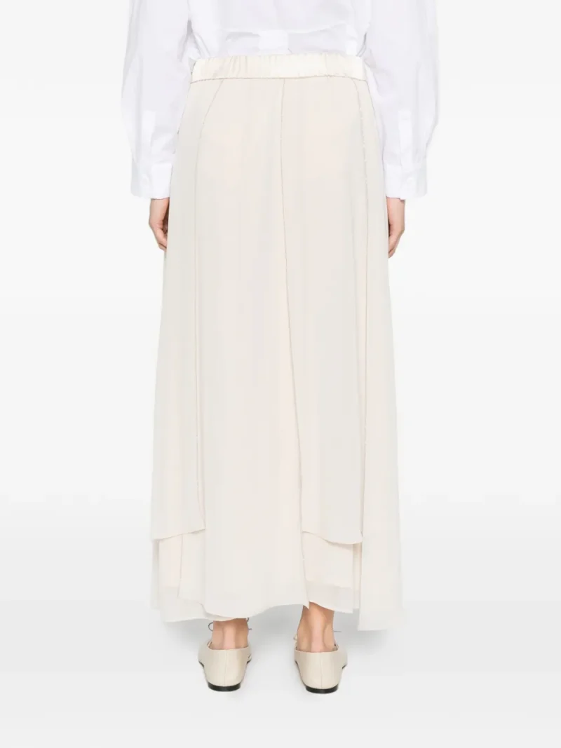 Alternative view of Fusta maxi Peserico Elasticated-Waistband bej