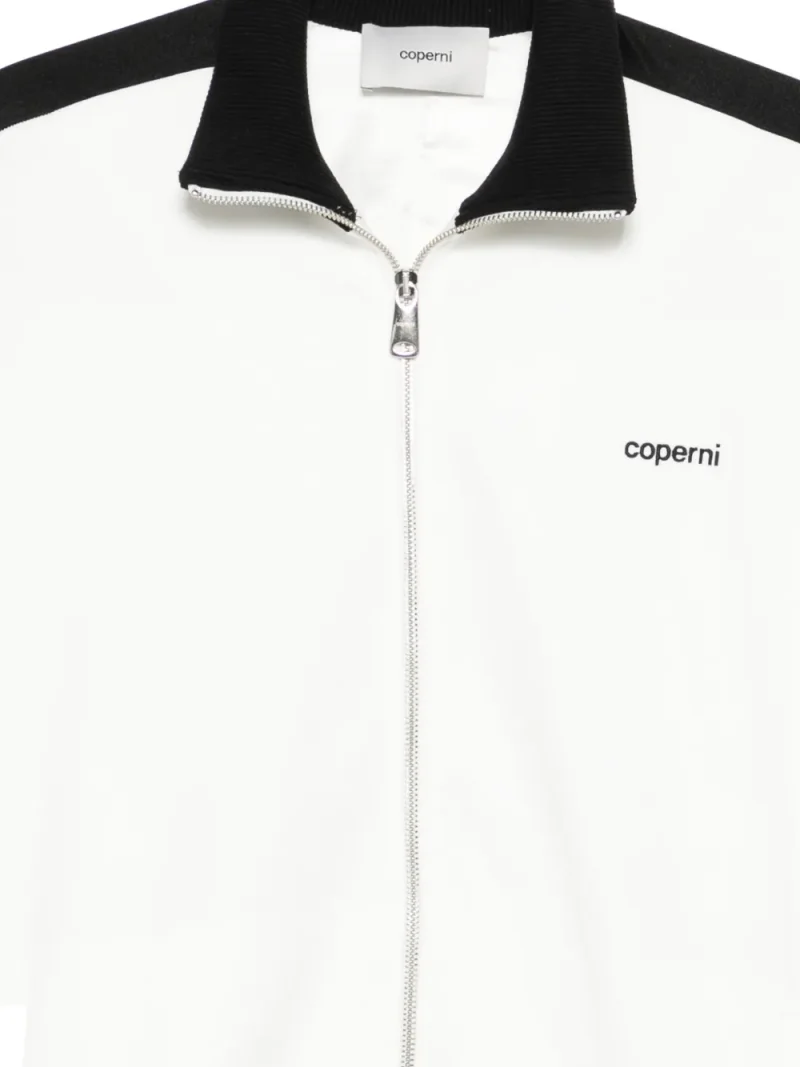 Alternative view of Jacheta Coperni Zip alb