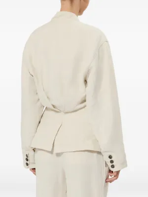 Alternative view of Jacheta Isabel Marant Soraya Patch-Pocket ecru