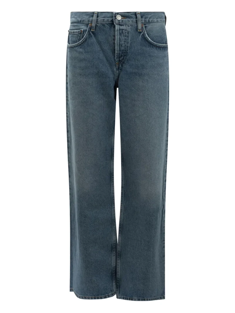 Jeans AGOLDE Five-Pocket albastru