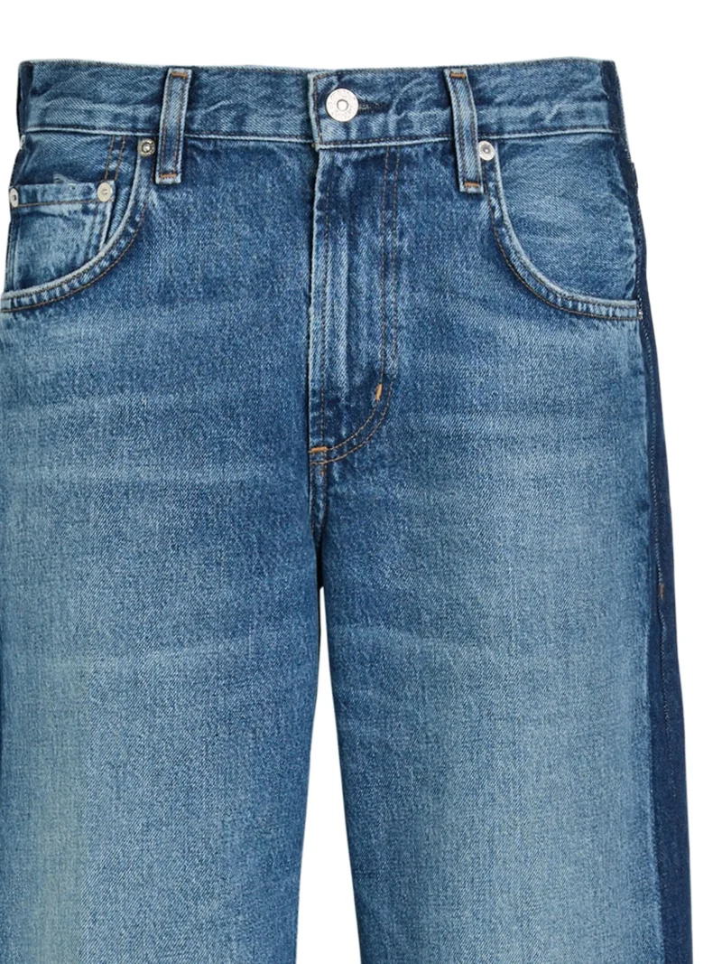 Alternative view of Jeans Citizens Of Humanity Lindz side panelled albastru