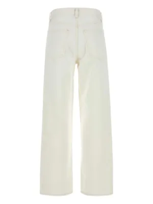 Alternative view of Pantaloni AGOLDE Henson ecru