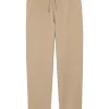Pantaloni AMI Paris Elasticated-Waist bej