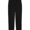 Pantaloni AMI Paris Elasticated Waist negru