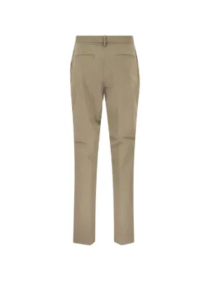 Pantaloni Fabiana Filippi Straight-Leg khaki - imagine 3