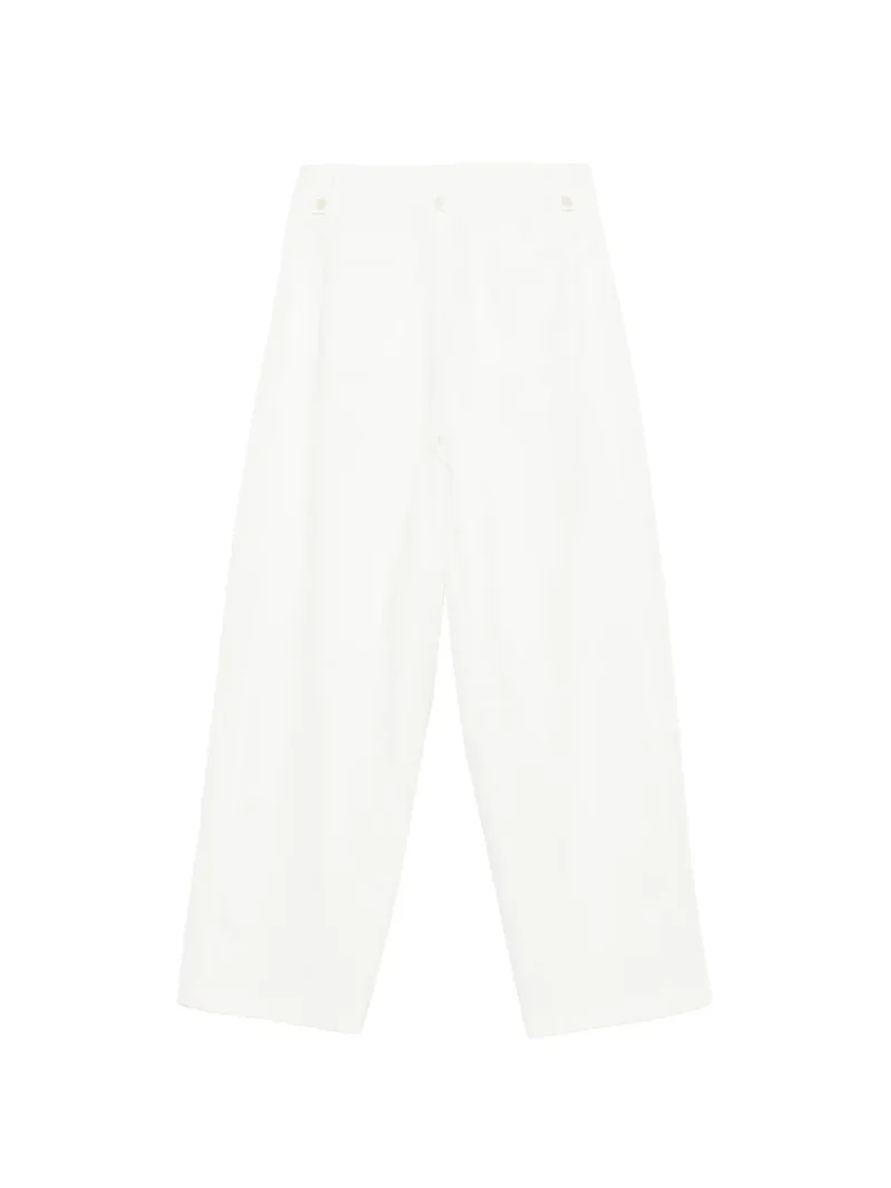 Alternative view of Pantaloni Juun.J Drawstring Pocket alb