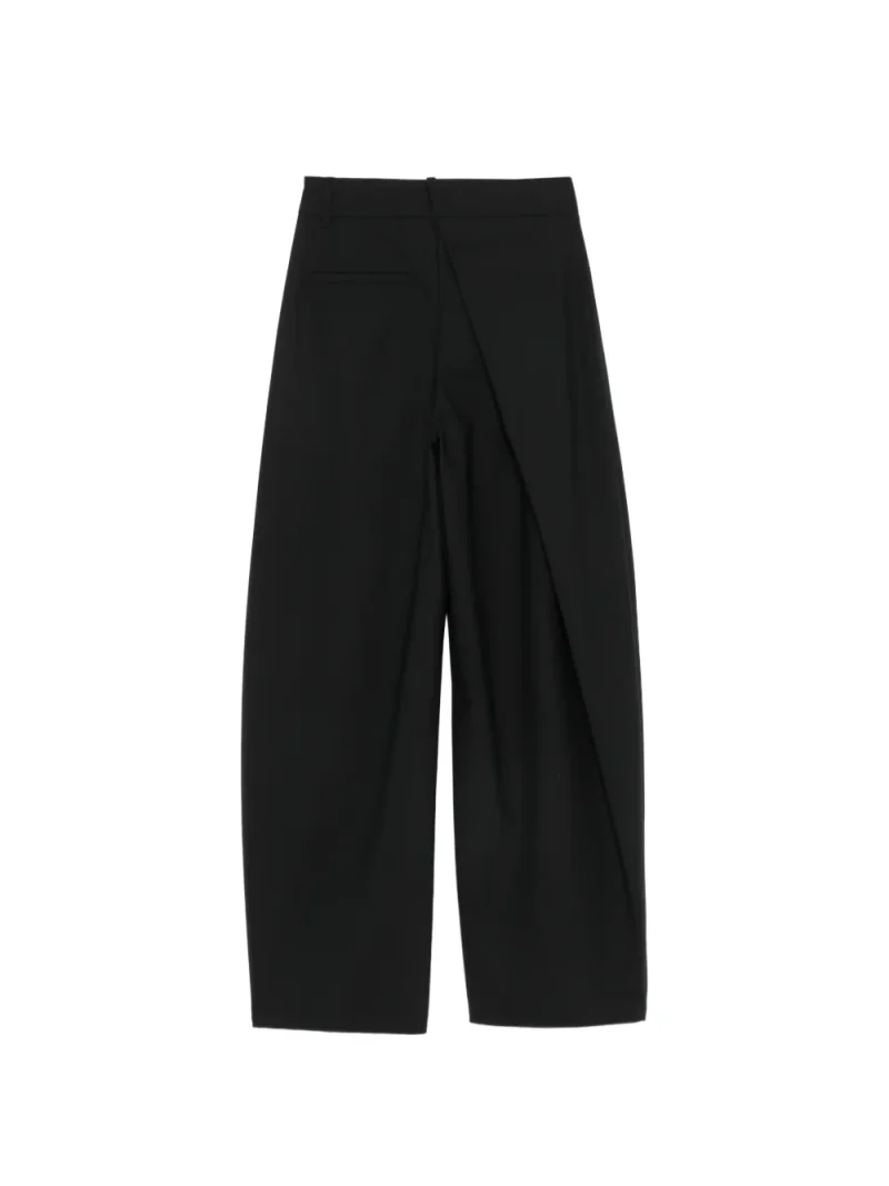 Pantaloni Juun.J Pocket Pleated negru