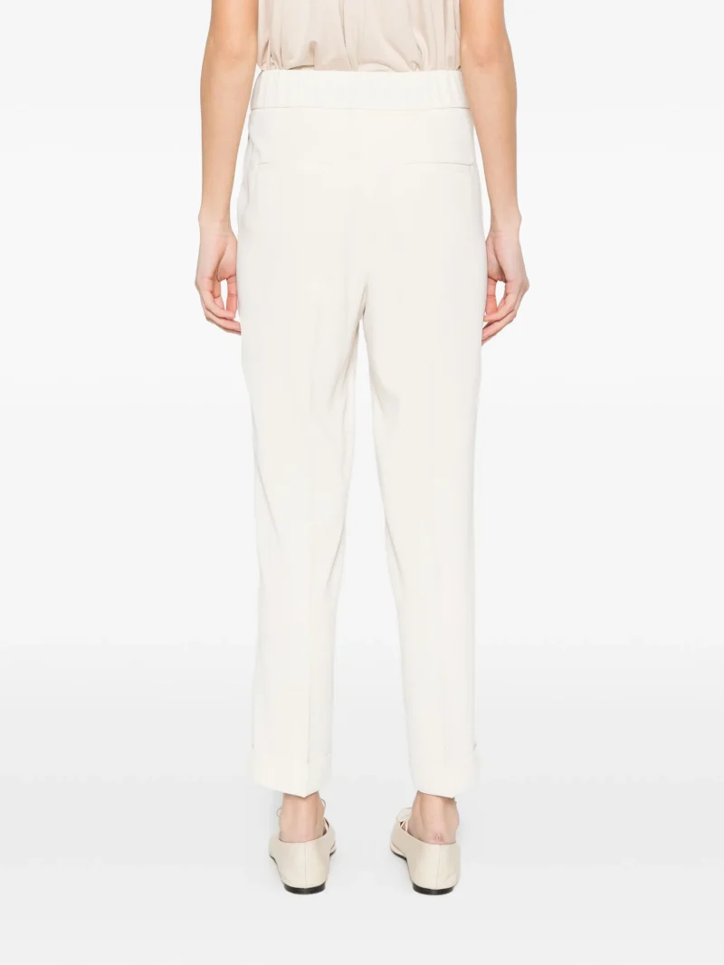 Alternative view of Pantaloni Peserico Pin-Stripe Pleat bej