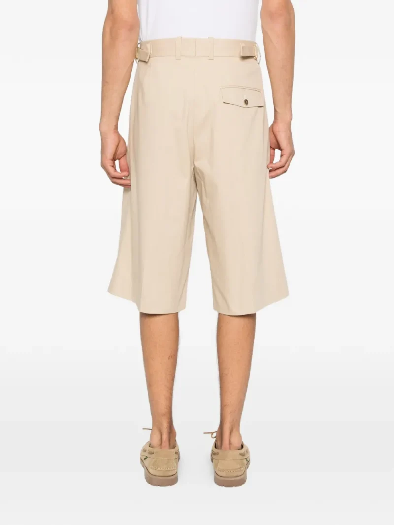 Alternative view of Pantaloni scurti Drole De Monsieur Belt-Loops Pleated bej