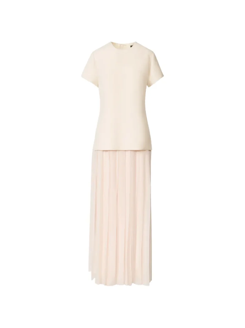 Rochie midi Fabiana Filippi Pleated roz