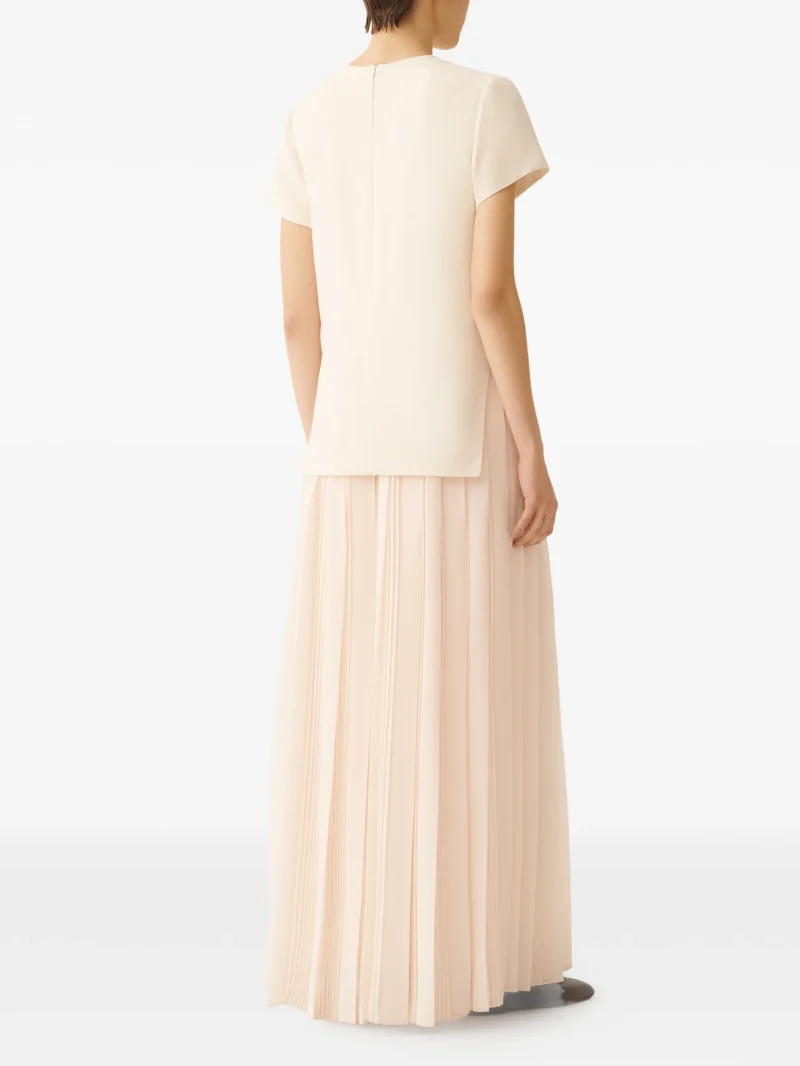 Alternative view of Rochie midi Fabiana Filippi Pleated roz