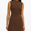 Rochie mini Cult Gaia Harlow Cut-Out maro