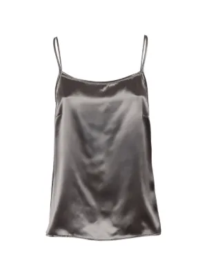 Top Peserico Aurea Embellished gri