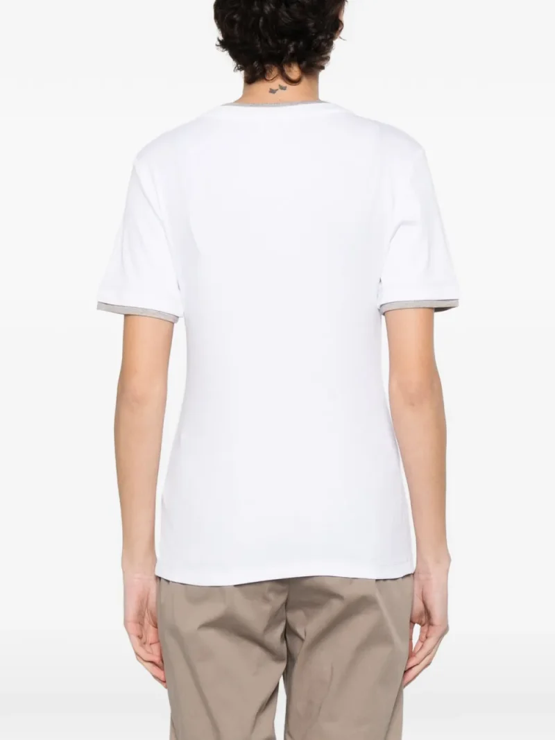 Alternative view of Top Peserico Crew-Neck alb