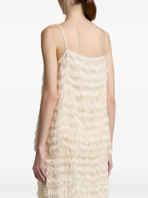 Alternative view of Top Peserico Fringed Sleeveless alb