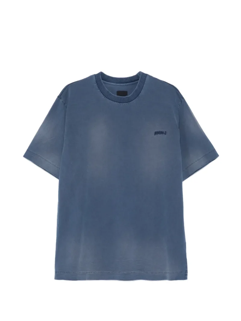 Tricou Juun.J Floral Print albastru