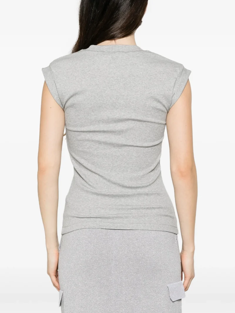 Alternative view of Tricou Peserico Chain-Trim gri