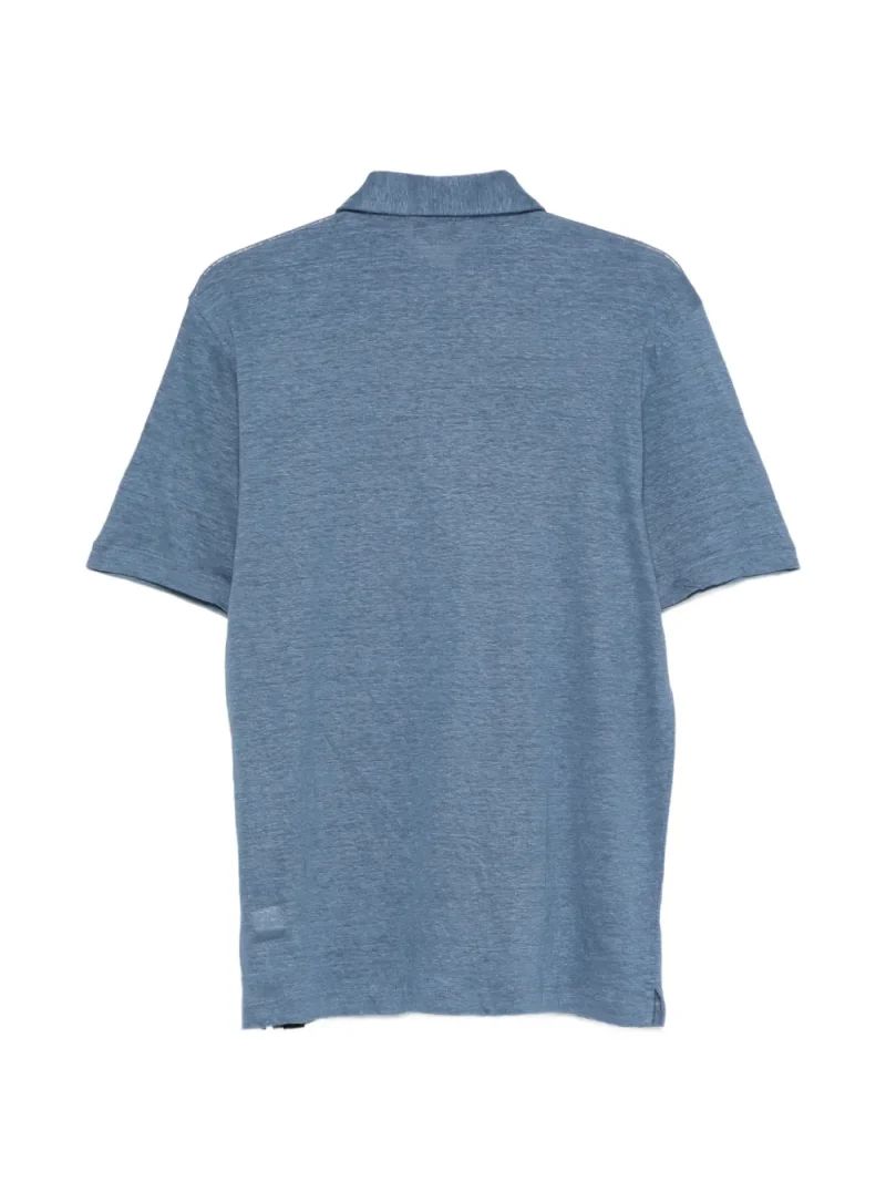 Alternative view of Tricou polo Gran Sasso Short-Sleeve albastru