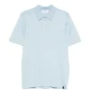 Tricou polo Gran Sasso Zip-Fastening Polo albastru