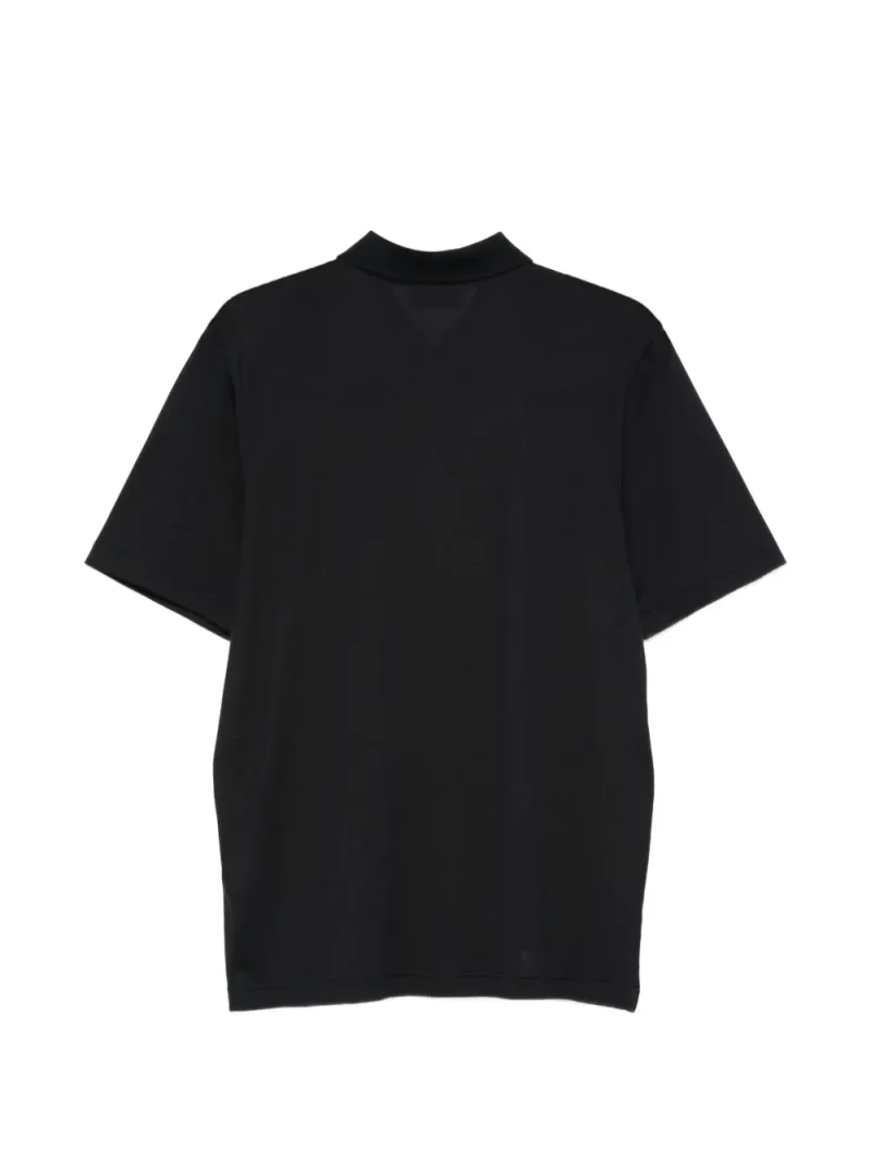 Alternative view of Tricou polo Gran Sasso Zip-Fastening Polo negru