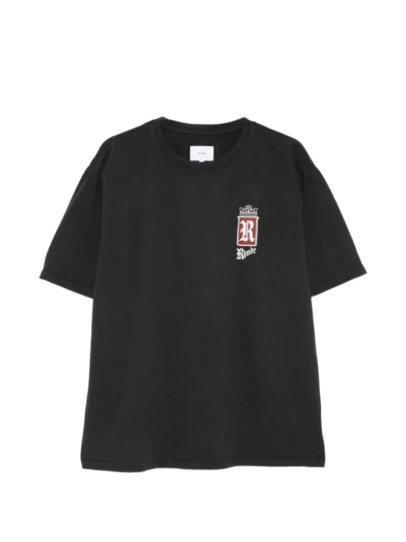 Tricou RHUDE Logo negru
