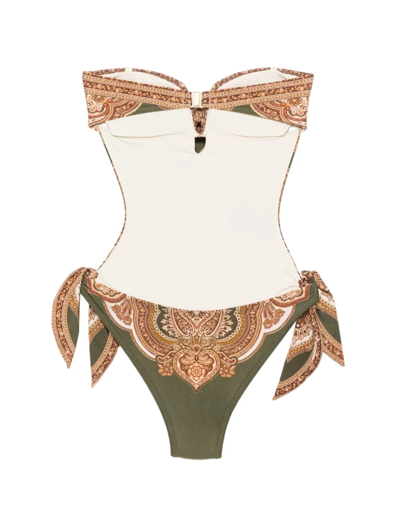 Alternative view of Costum de baie Zimmermann Mahon paisley-print multicolor