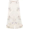 Pantaloni Camilla floral-print wide-leg palazzo multicolor